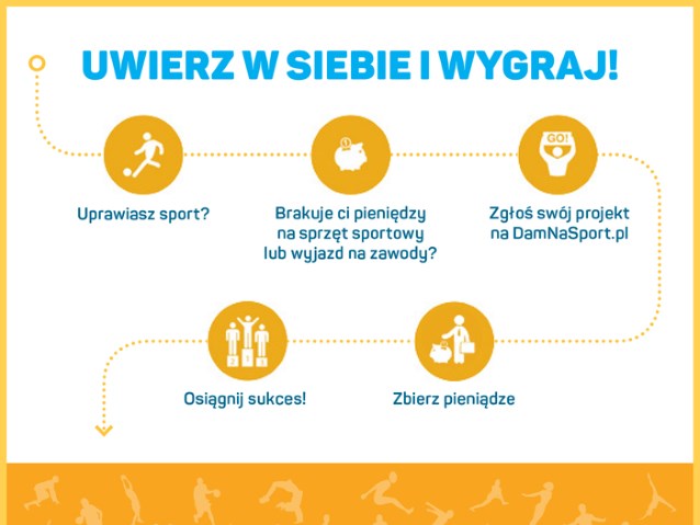 fragment ulotki na platformę - opis dla sportowca z cyklu Uwierz w siebie i wygraj