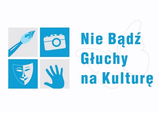 logo projektu Nie Bądź Głuchy na Kulturę