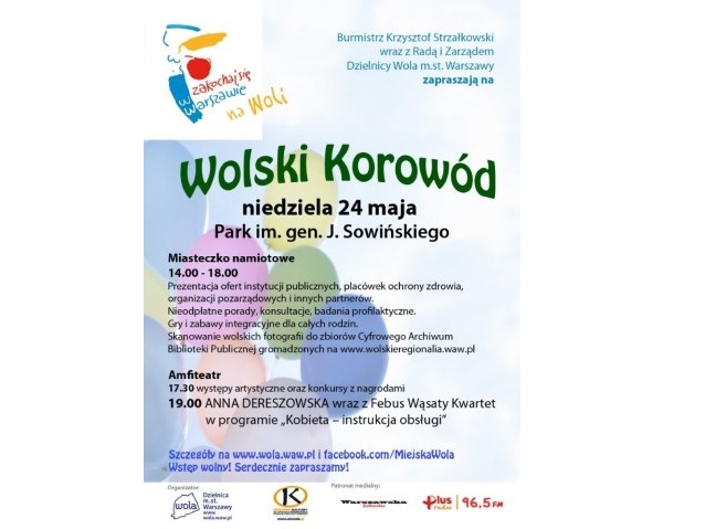 plakat Wolskiego Korowodu