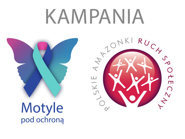 logotyp motyla i polskich amazonek - ruch społeczny