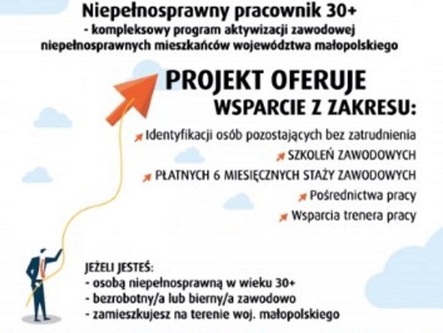 fragment plakatu zachęcającego do udziału w projekcie