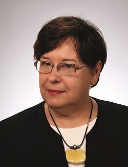 Twarz prof. Krystyny Księżopolskiej-Orłowskiej
