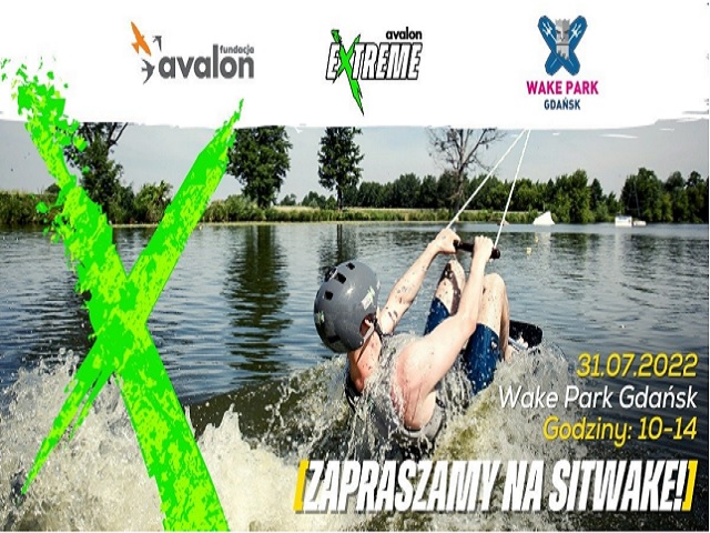 Plakat promujący wydarzenie sportowe Avalonu
