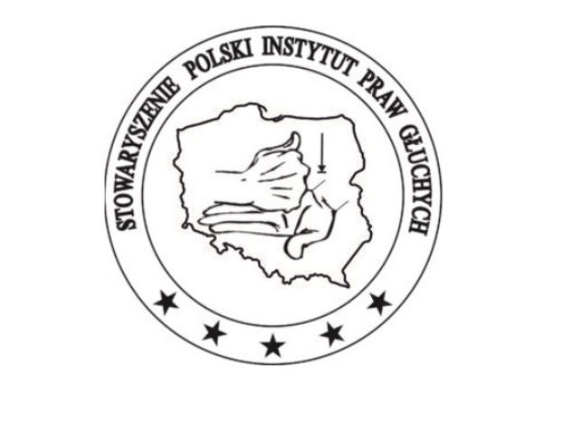 logo Stowarzyszenie Polski Instytut Praw Głuchych