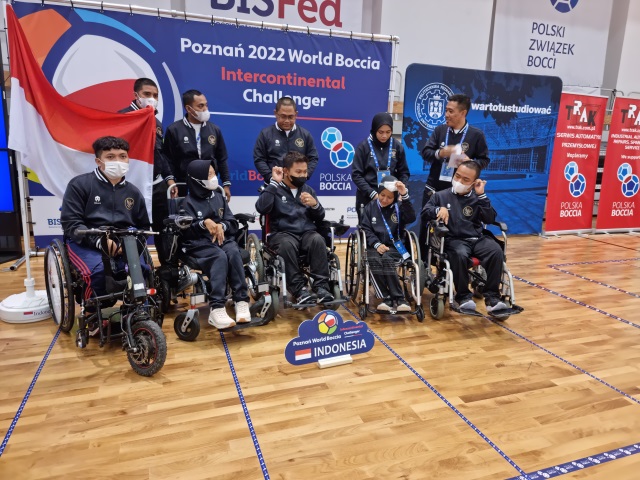 Reprezentacja Indonezji podczas World Boccia Intercontinental Challenge