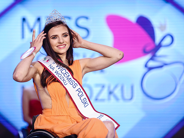 Anna Płoszyńska z tytułem II Wicemiss Polski na Wózku 2016