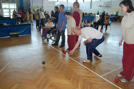 Turniej Boccia w Zielonej Górze. Fot.: arch. organizatora