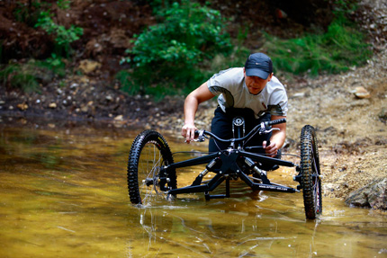 testy handbike'a