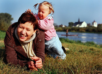 Na zdjęciu: Portret matki z dzieckiem