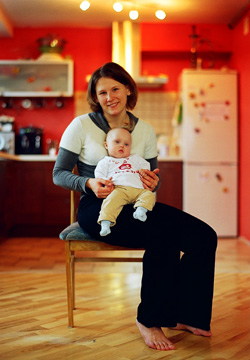 Na zdjęciu: Portret matki z dzieckiem