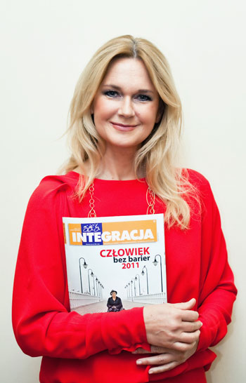 Grażyna Torbicka z magazynem 