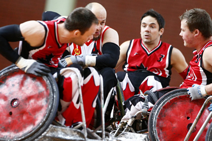 Komunikacja na boisku - Wheelchair Rugby Metro Cup